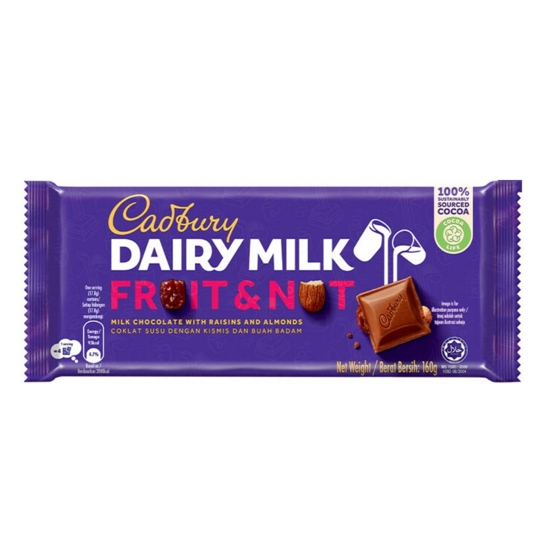 Cadbury Dairy Milk Fruit & Nut