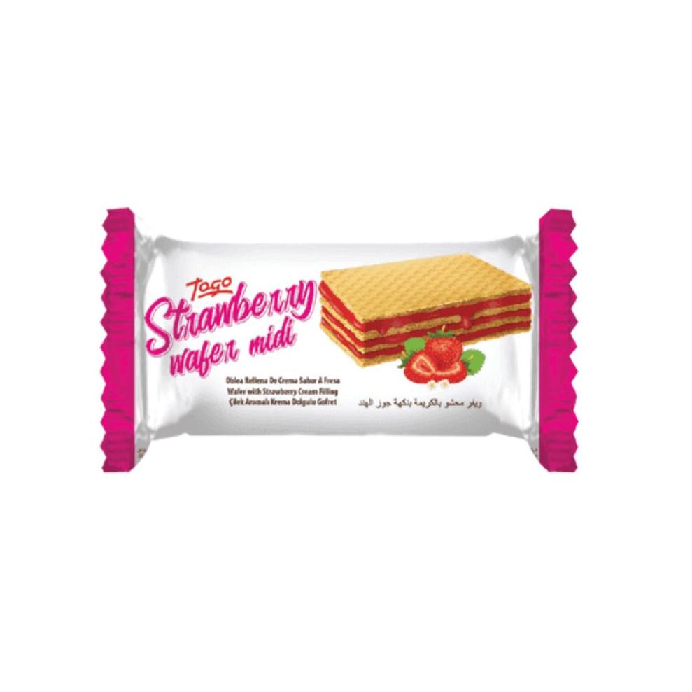 Togo Strawberry Wafer Midi