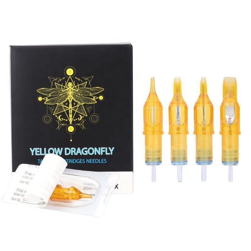 Yellow Dragonfly Tat