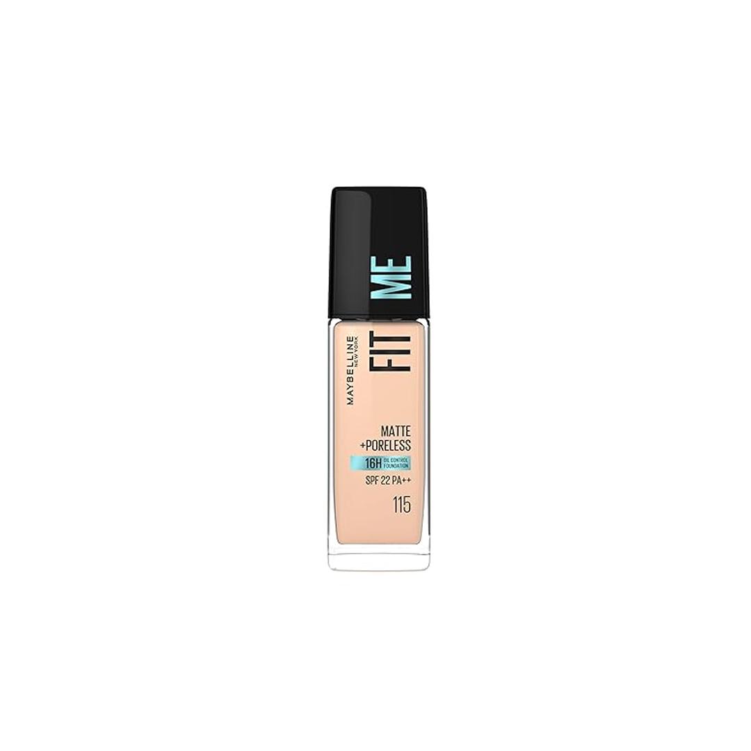 Maybelline Matte +Poreless  Foundation-Maybelline:115