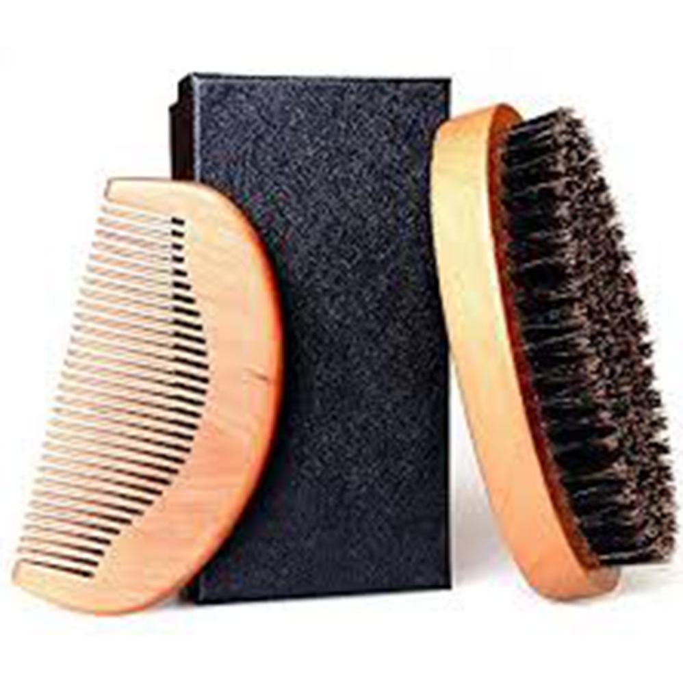 Beard Comb And Brush