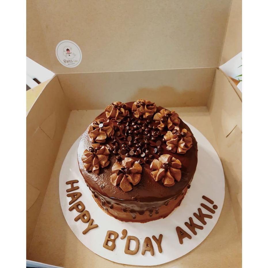 Mocha Drip Cake 1kg – 012