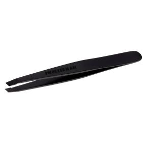 Black Matte Slant Tweezer