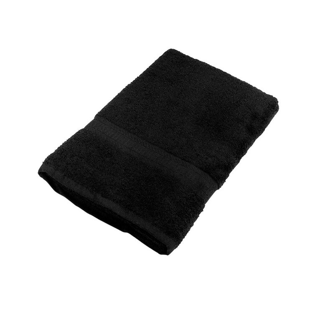 Black Bath Towel