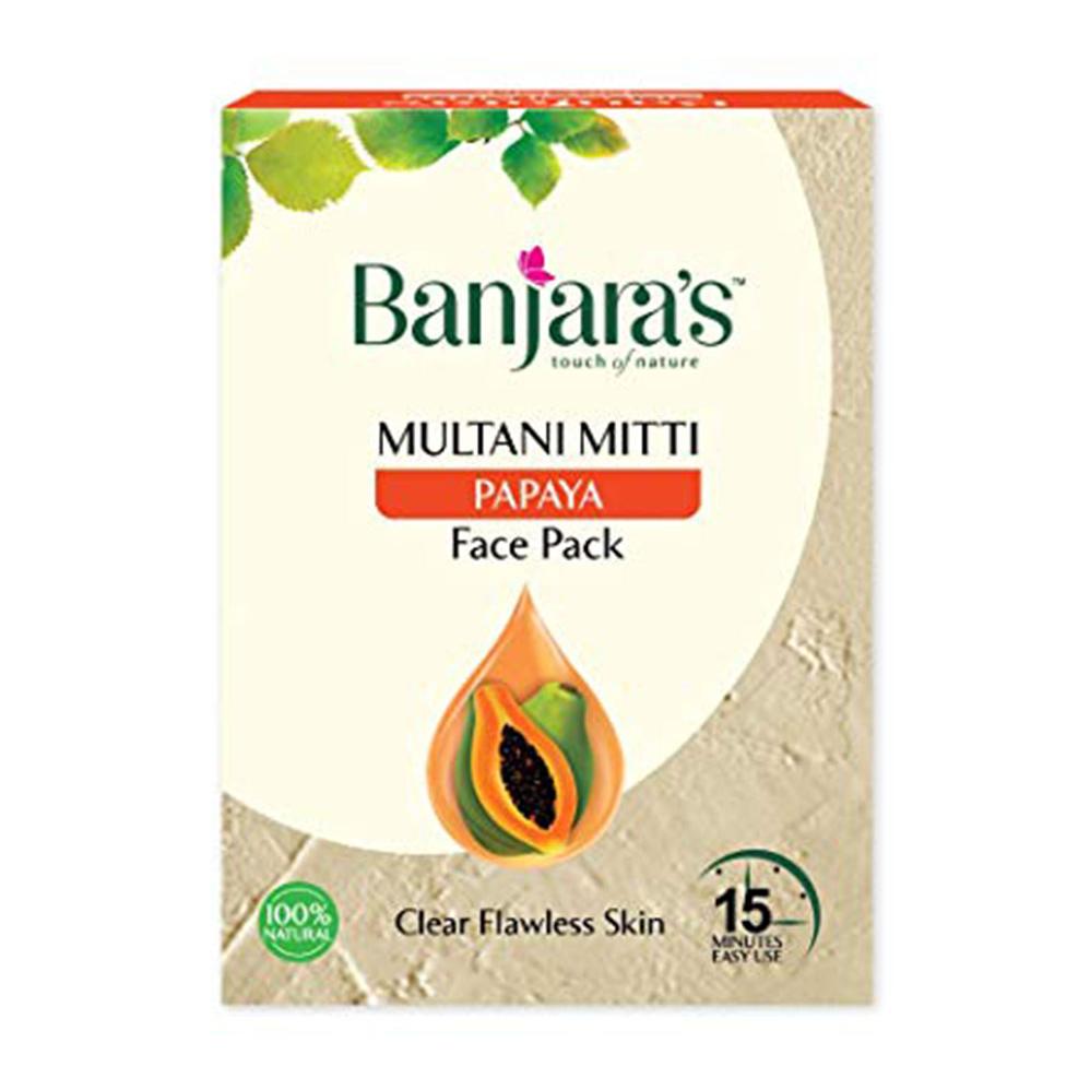 Banjaras Papaya Multani Mitti 