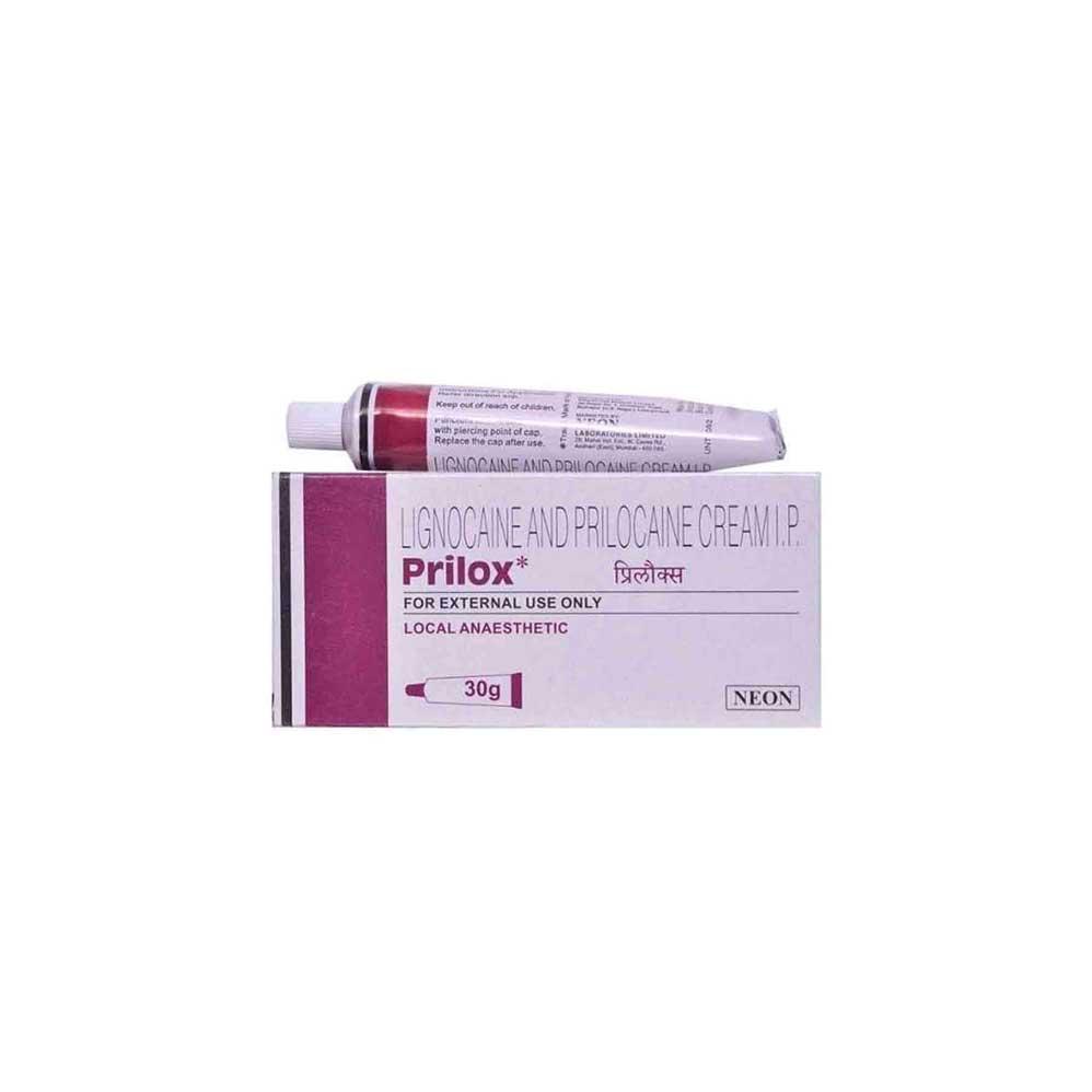 Prilox Lignocaine and Prilocai