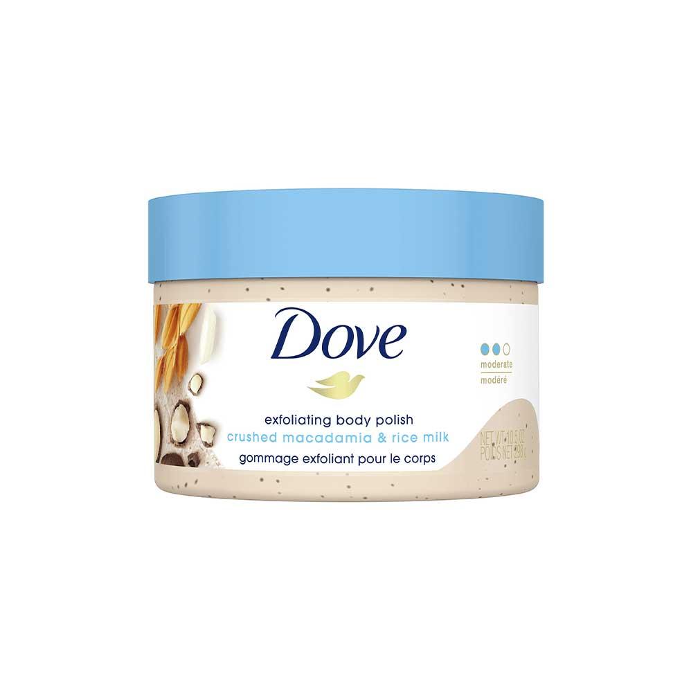 Dove Exfoliating Body Polish Crushed Macadamia & Rice Milk