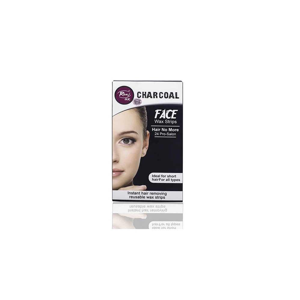 Charcoal Face Wax Strips