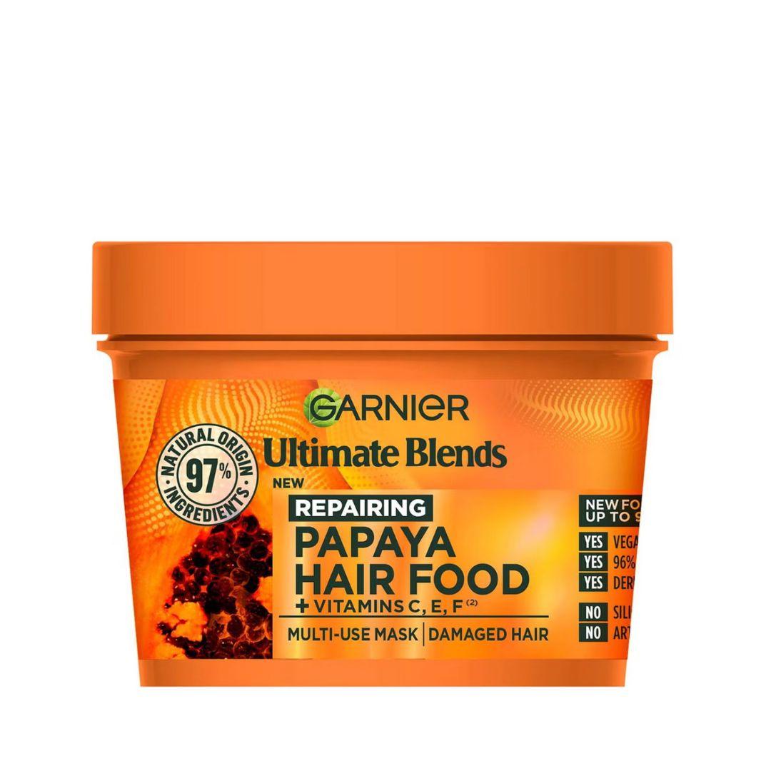 Garnier Ultimate Blends Hair Food Papaya 3-in-1 Damaged Hair Mask Treatment