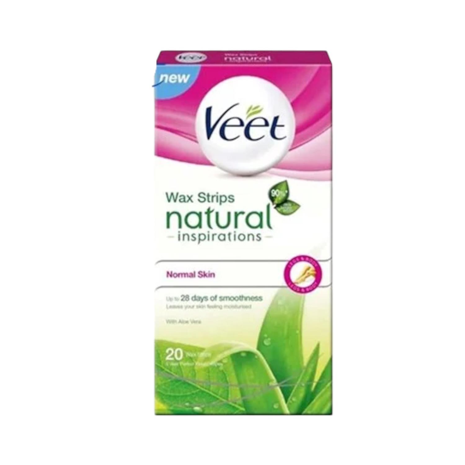 VEET Natural Aloe Vera Wax Str