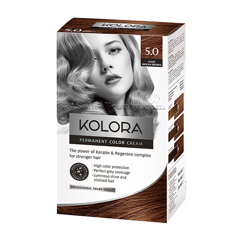KOLORA Permanent Hair Dye 5.0 