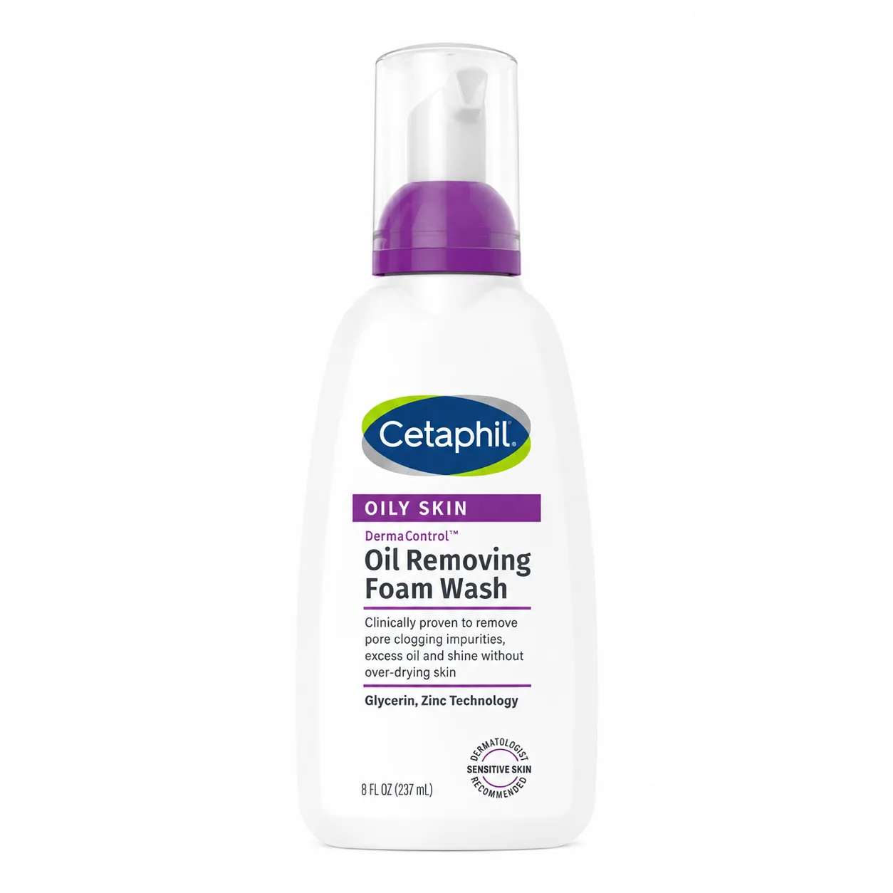 Cetaphil Oily Skin DermaControl Oil Removing Foam Wash 237ml