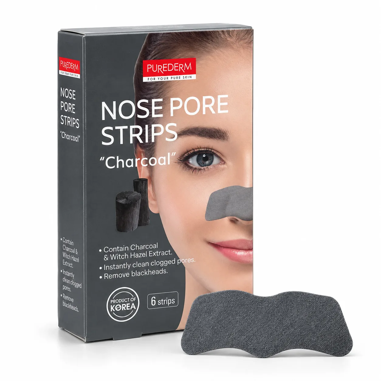 Purederm Charcoal Nose Pore St