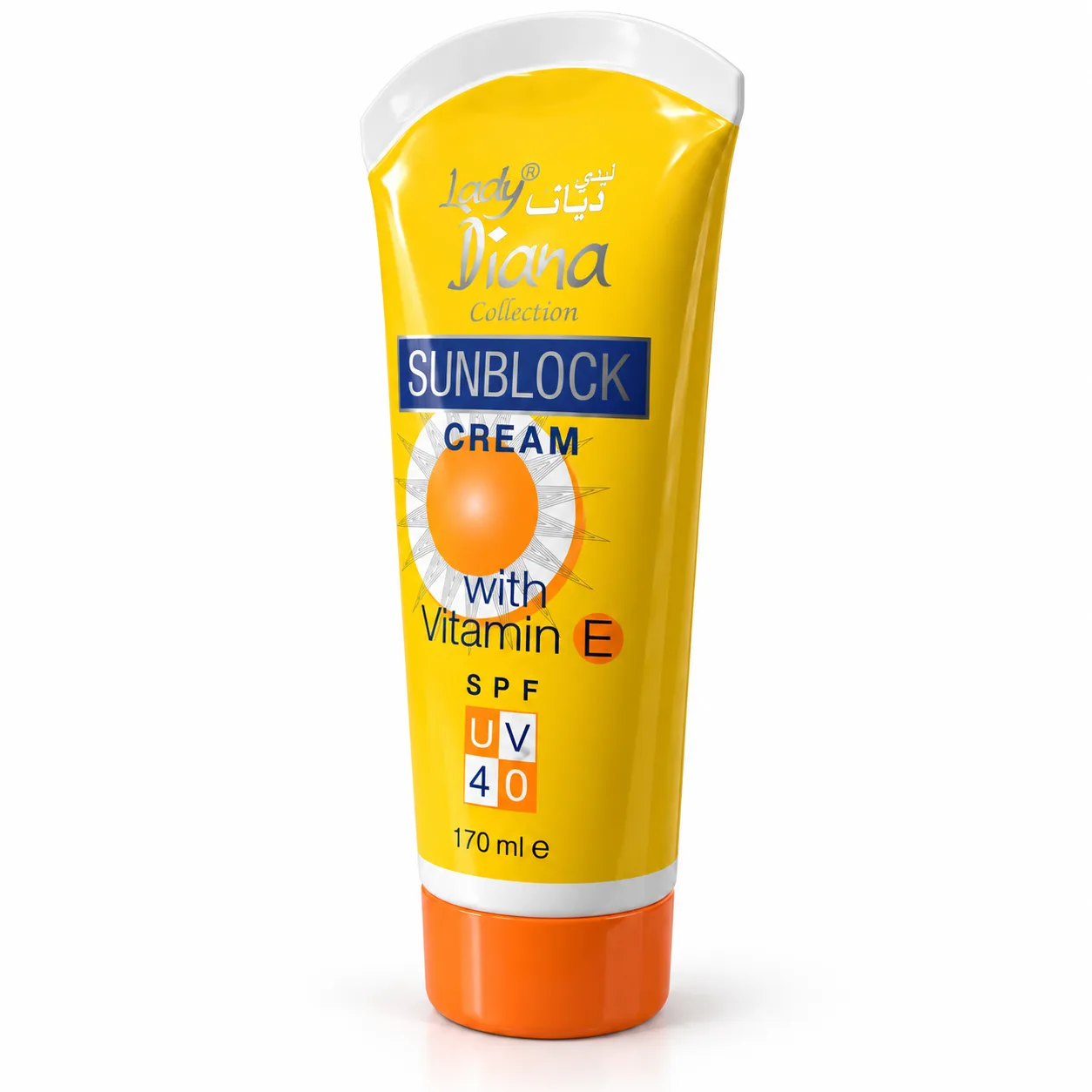 Lady Diana Collection Sunblock Cream with Vitamin E SPF 40 – 170ml