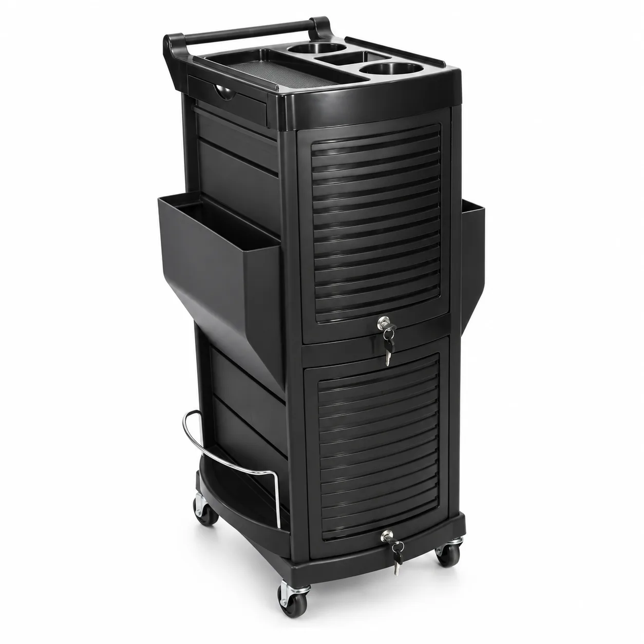 ICON Professional Lockable Salon Trolley YBL-257 (Key)