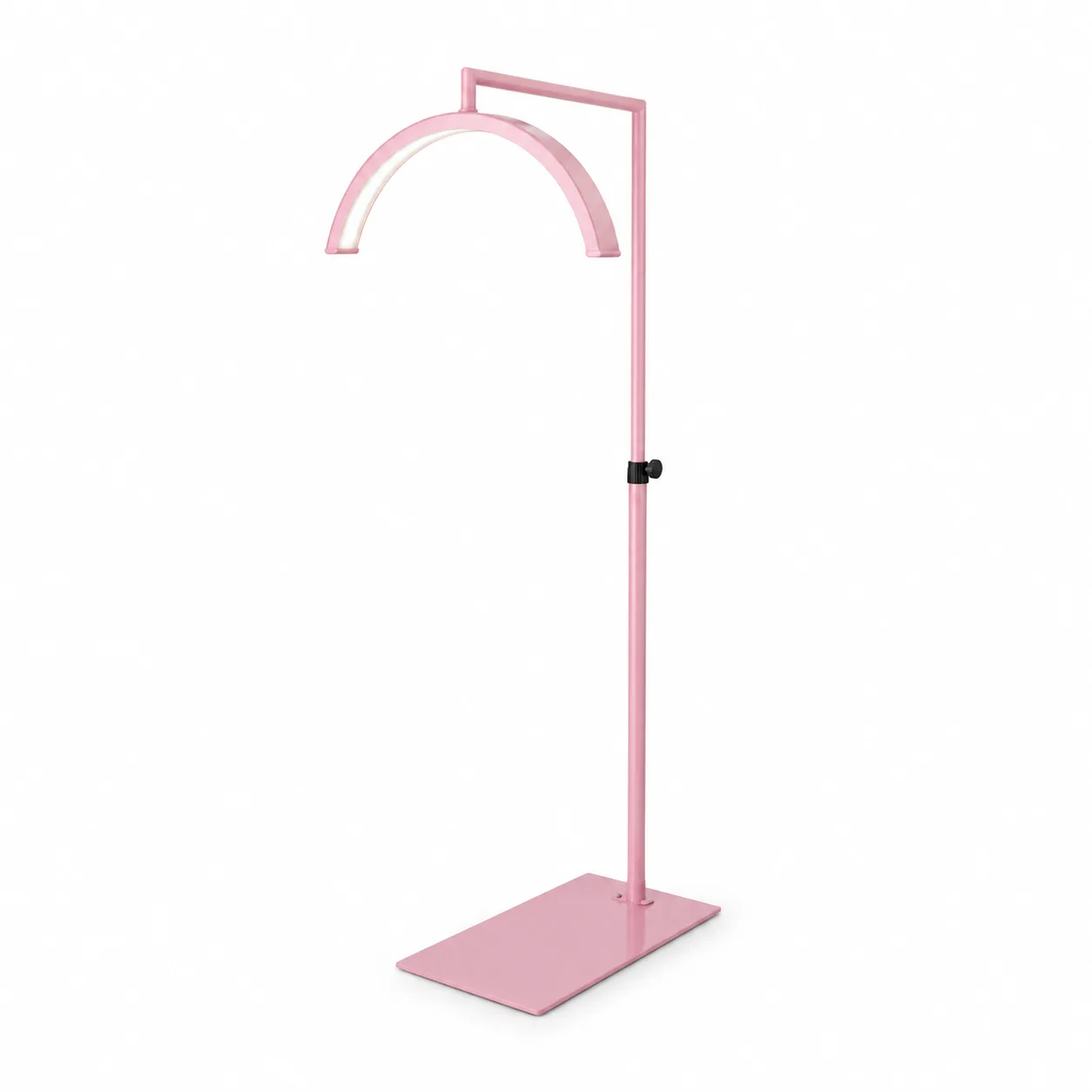 ICON Professional Pink Half-Moon Salon Floor Lamp