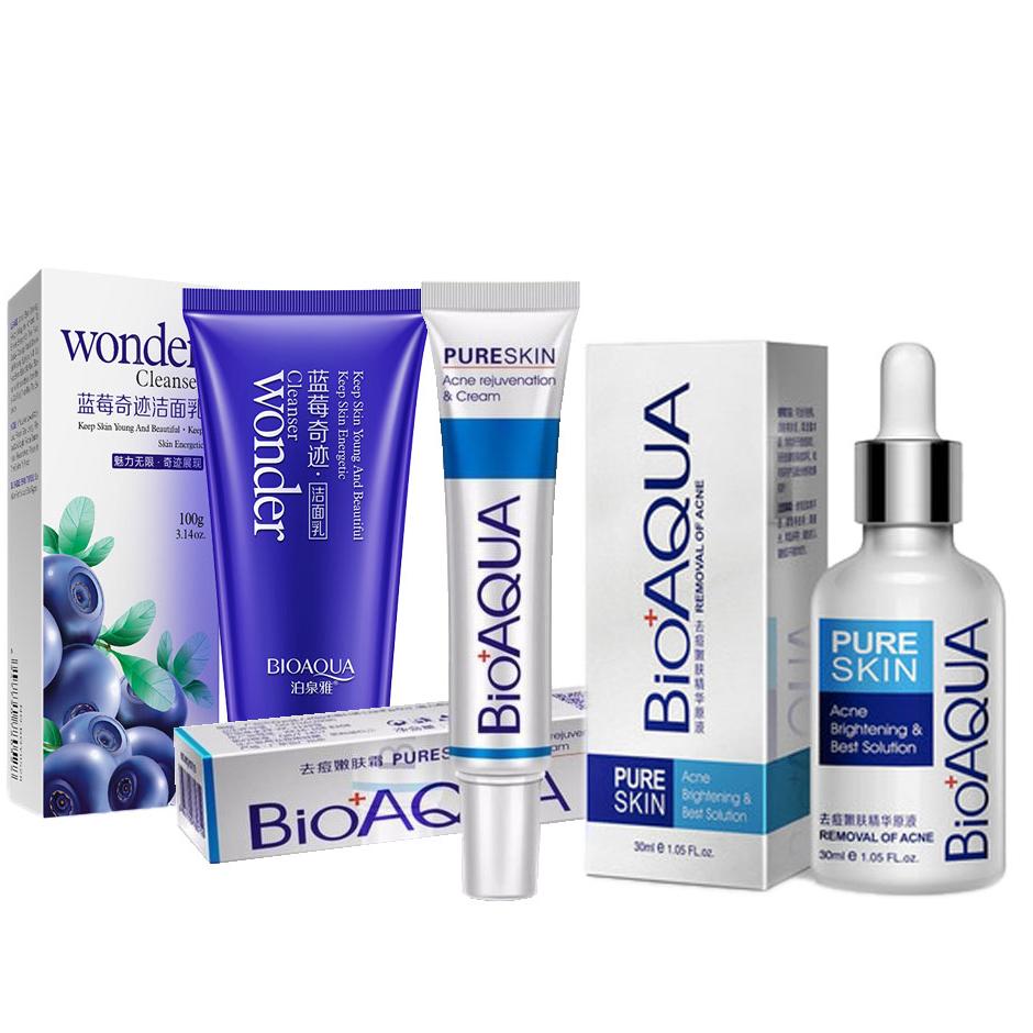 BIOAQUA Facial Cleanser, Acne 
