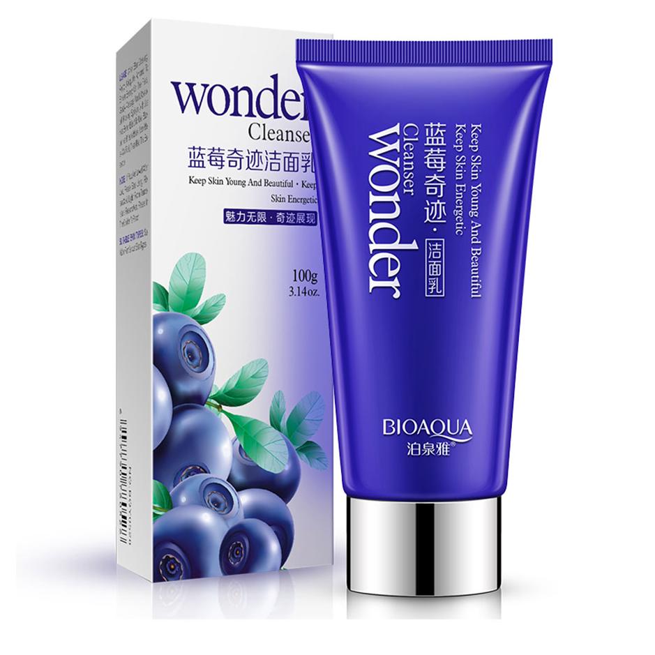 BIOAQUA Blueberry Wonder Facial Cleanser