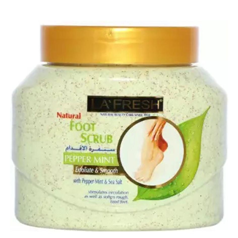 La Fresh Peppermint Foot Scrub