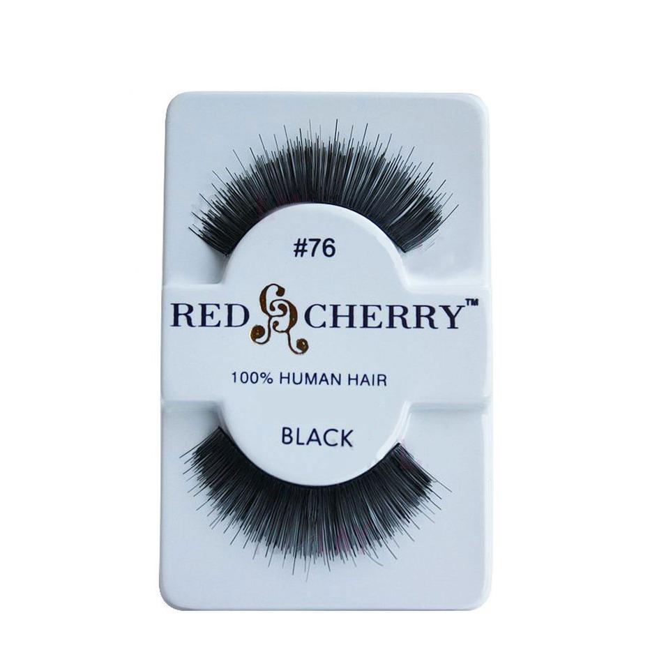 Red Cherry Eyelashes 100% Huma