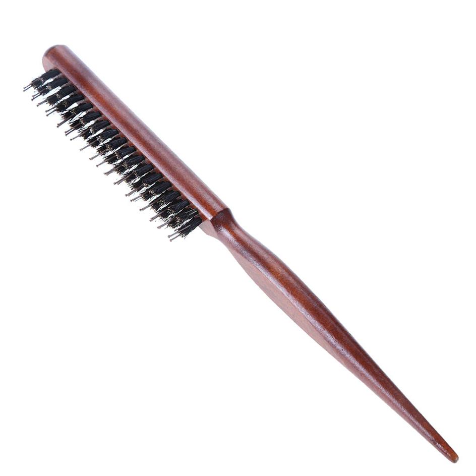 Salon Wood Handle Natural Boar