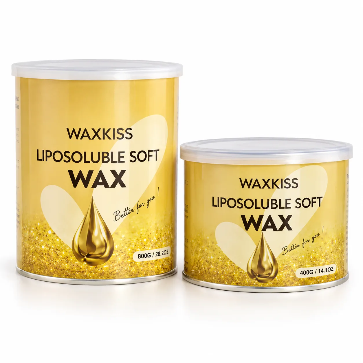 WaxKiss Liposoluble Soft Wax – Gold