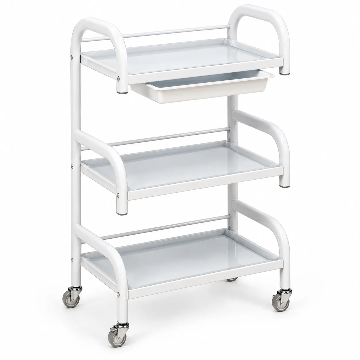ICON Professional 3-Tier Glass Salon Trolley