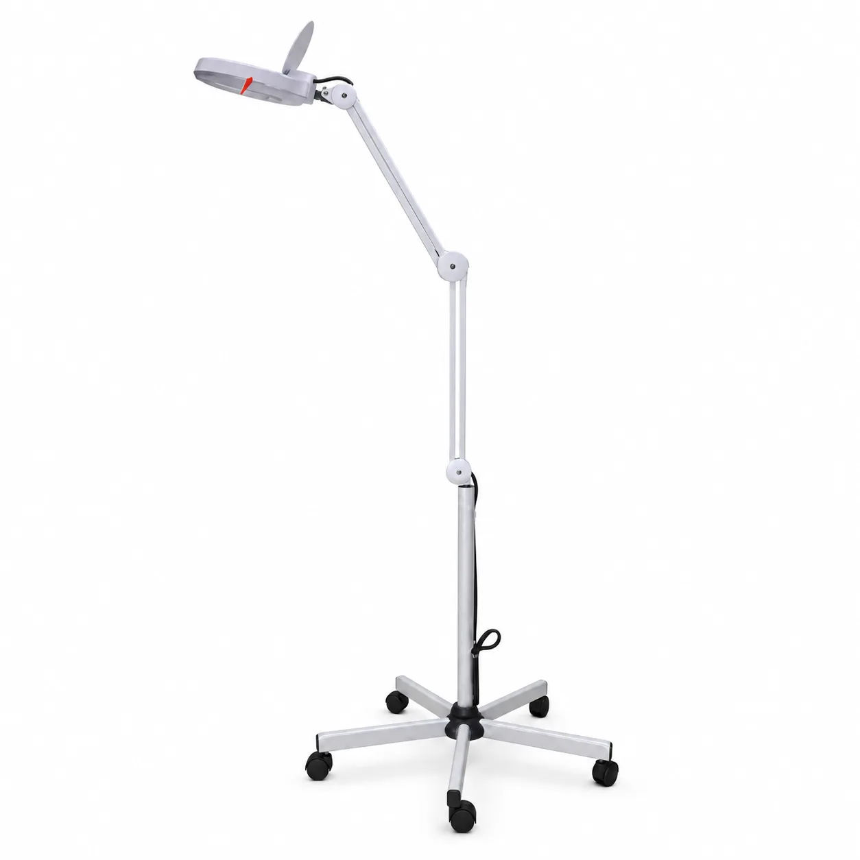 ICON Professional YBL-8601 Adjustable Magnifying Salon Lamp with Wheeled Stand
