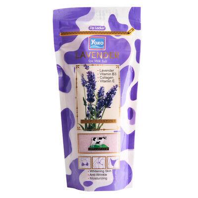Yoko Lavender Spa Milk Salt Whitening Exfoliating Body Scrub