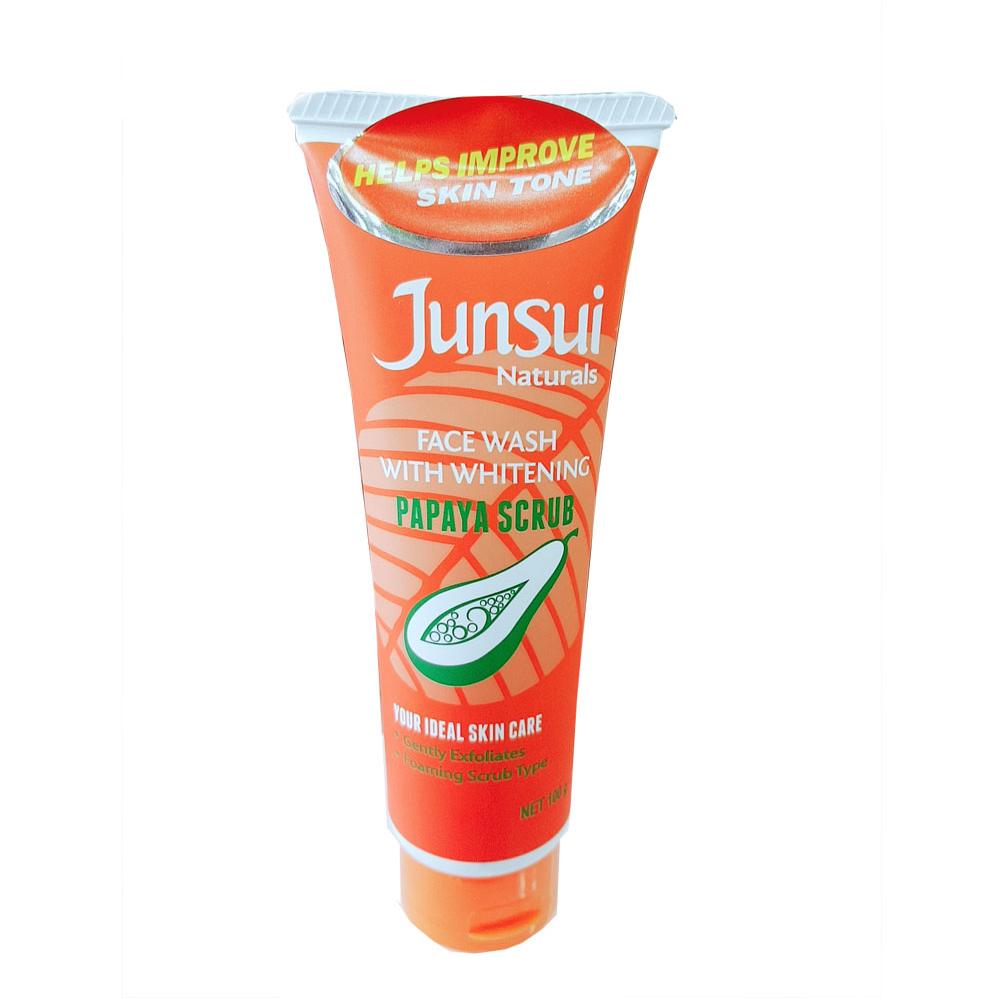 Junsui Face Wash With Whitening Papaya Face Wash