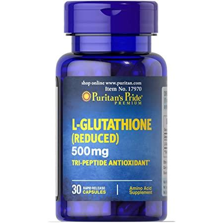Puritan's Pride L-Glutathione 500 mg-30 Capsules