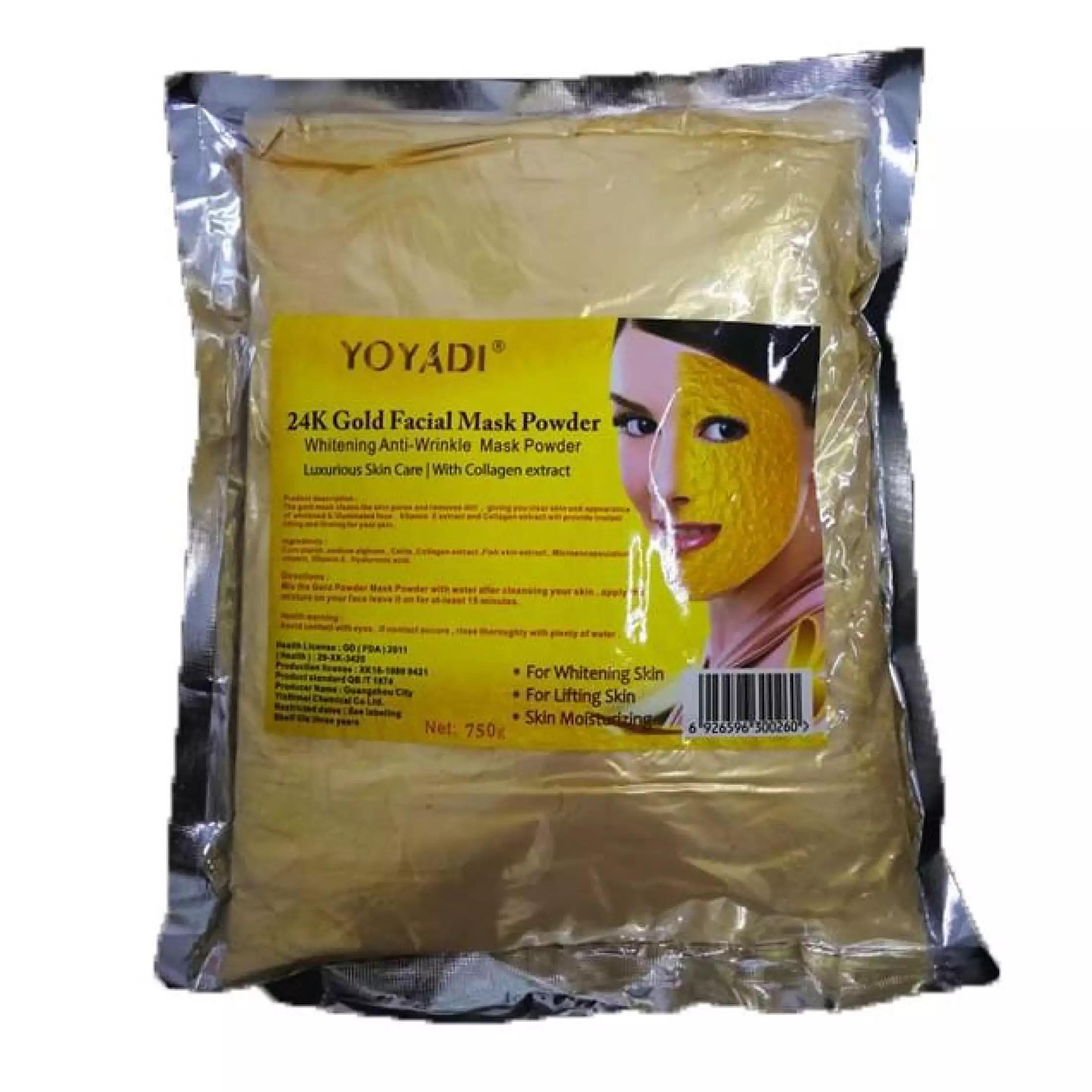 Yoyadi 24K Gold Facial Mask Poder Whitening Anti-Wrinkle Mask Powder