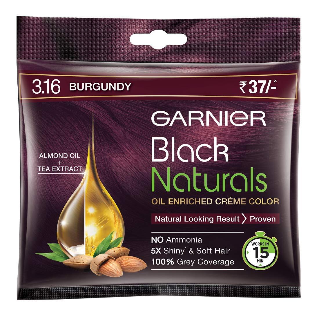 Garnier Black Naturals Oil-Enr