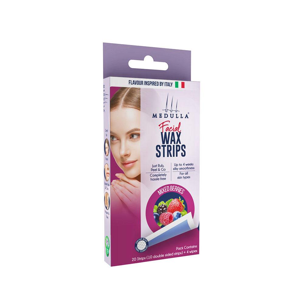 Medulla Facial Wax Strips Mixe