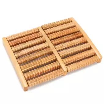 Wooden Foot Roller 8 Rows