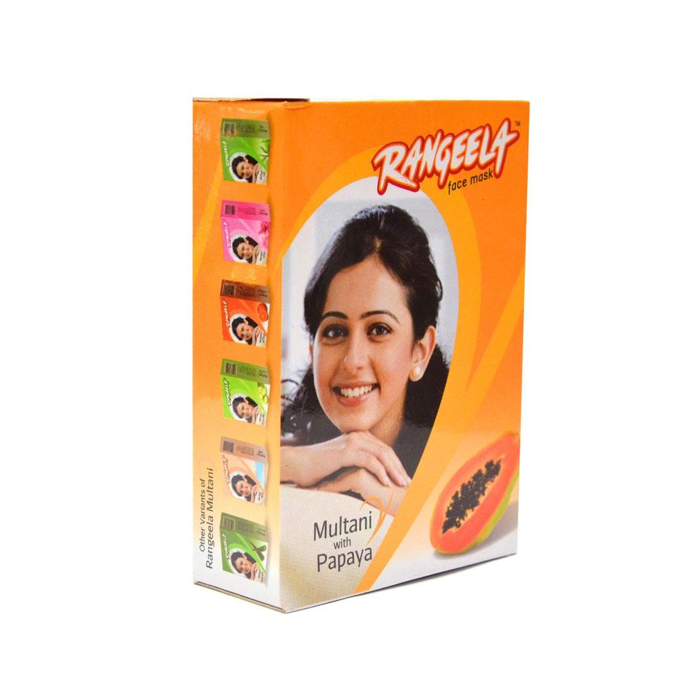 Rangeela Face Mask Multani with Papaya