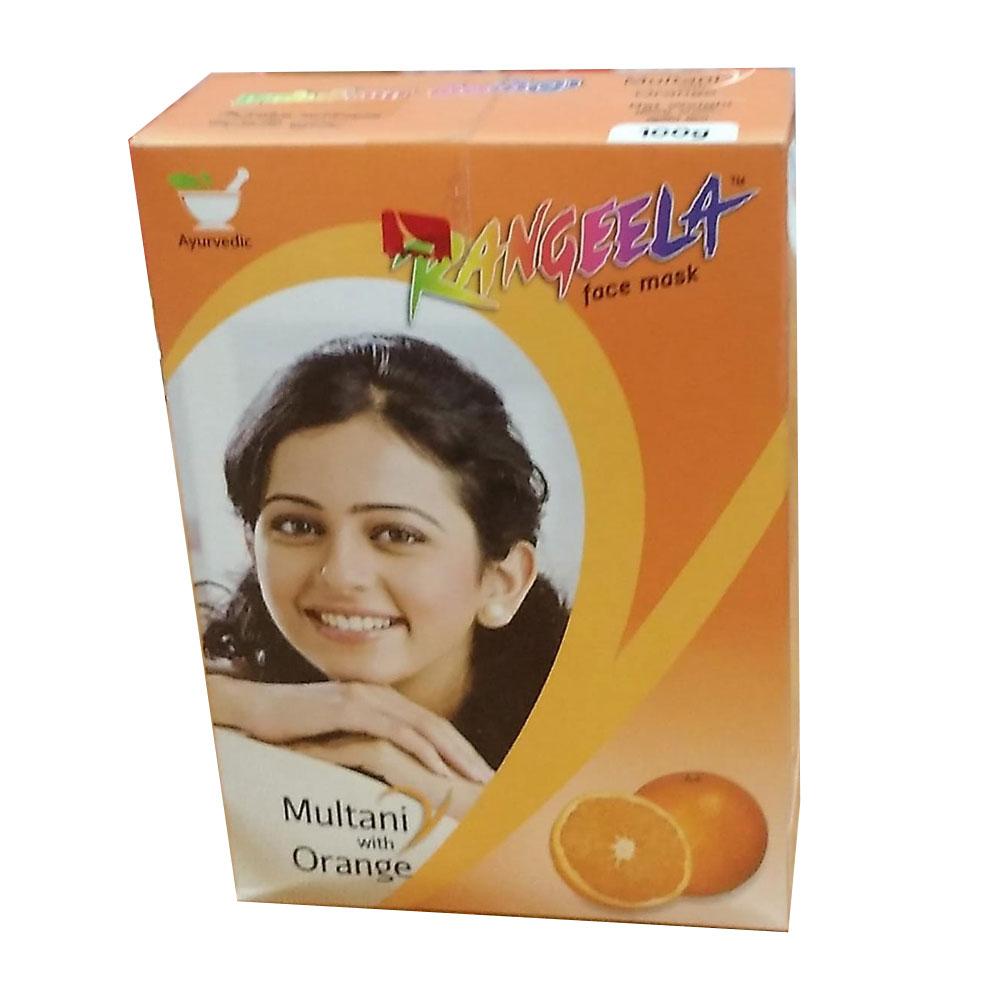 Rangeela Face Mask Multani wit