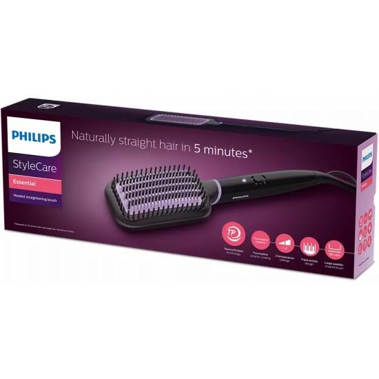 New philips hotsell hair brush straightener