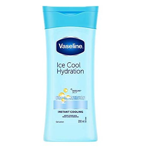 Vaseline ice cool hydration in