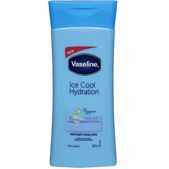 Vaseline ice cool hydration in