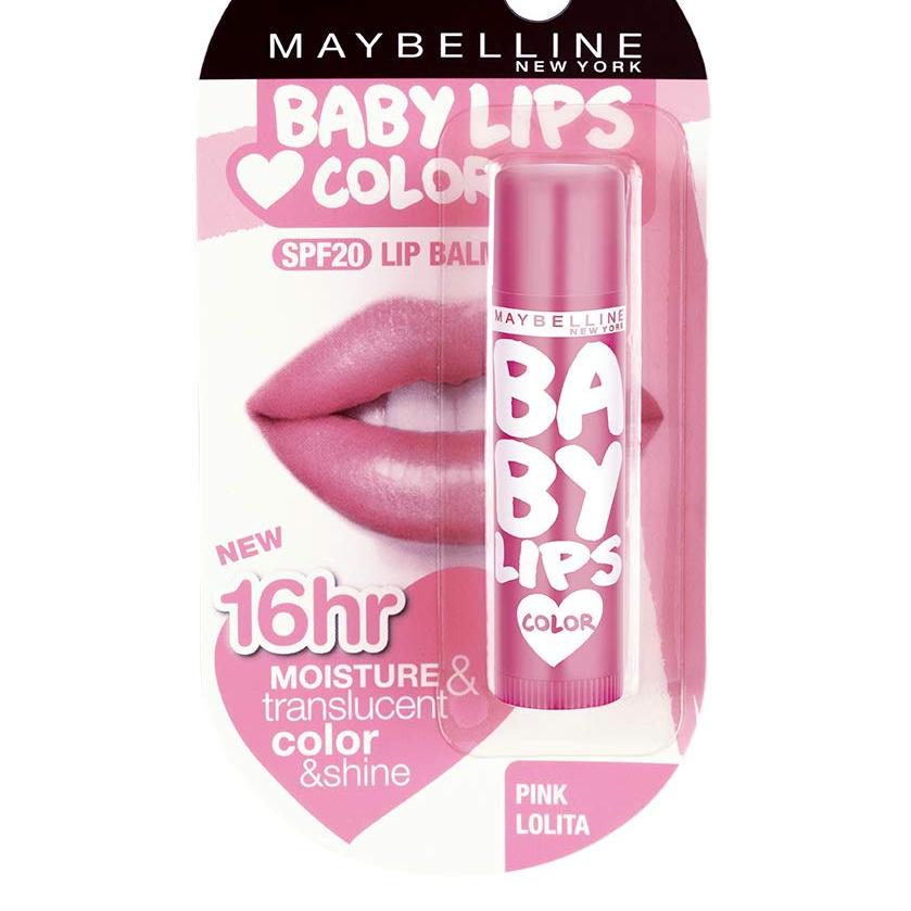 Maybelline colour changing lip balm pink lolita