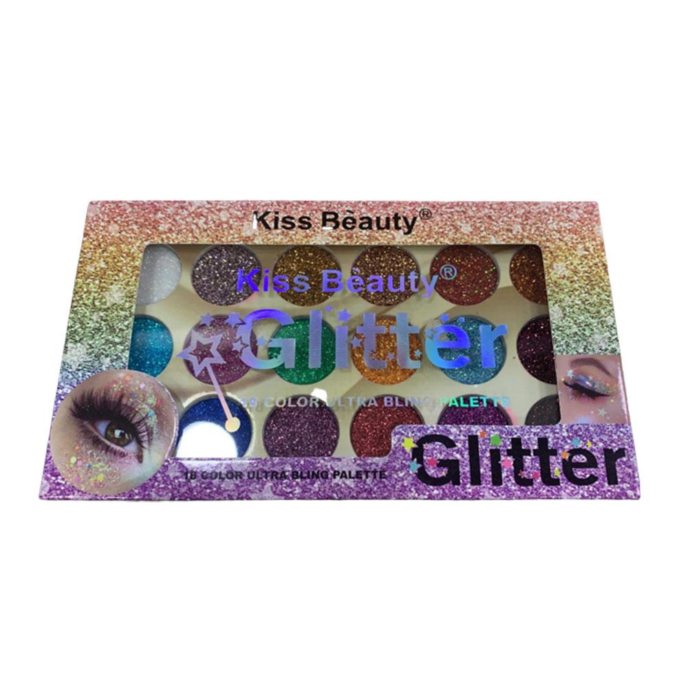 Kiss Beauty Glitter 18 Color O