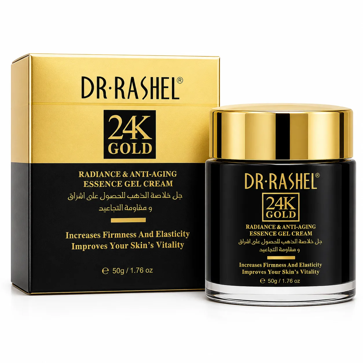 Dr. Rashel 24K Gold Radiance & Anti-Aging Essence Gel Cream 50g