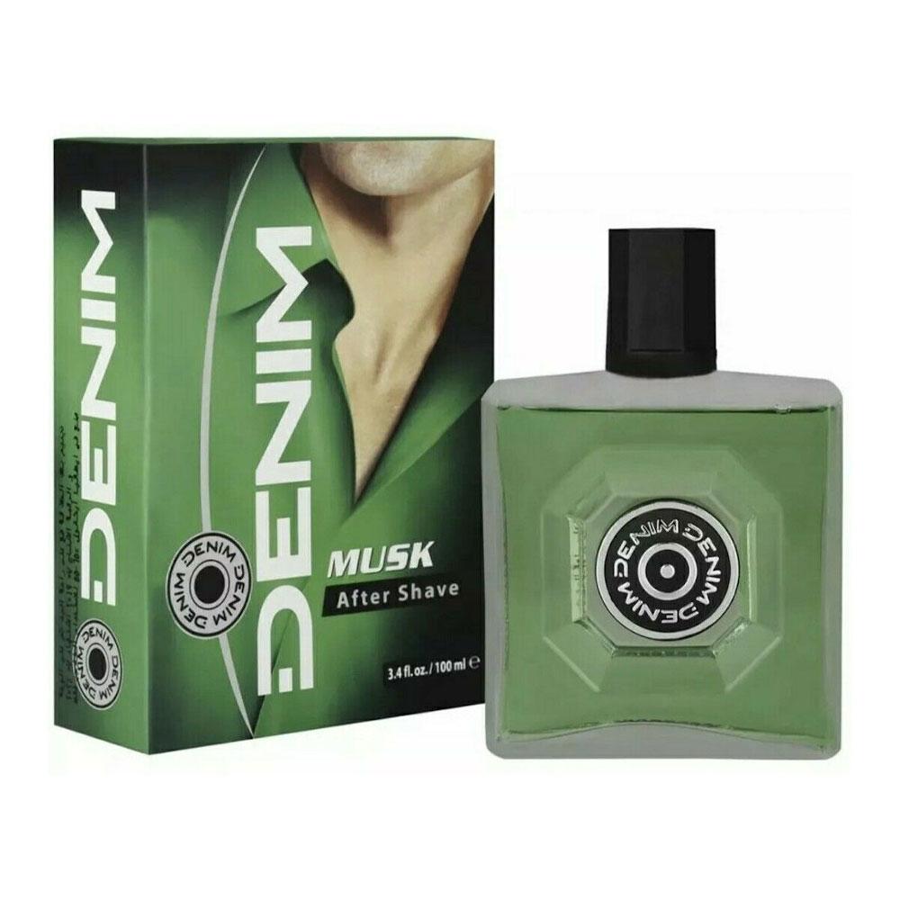 Buy Denim Musk After Shave Lotion Green 100ml Online - Shop Beauty &  Personal Care on Carrefour UAE