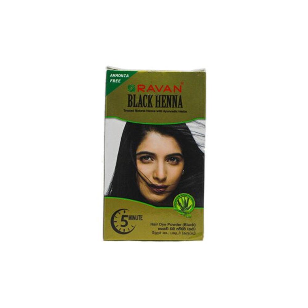 Ravan Henna Dye Powder Black 5