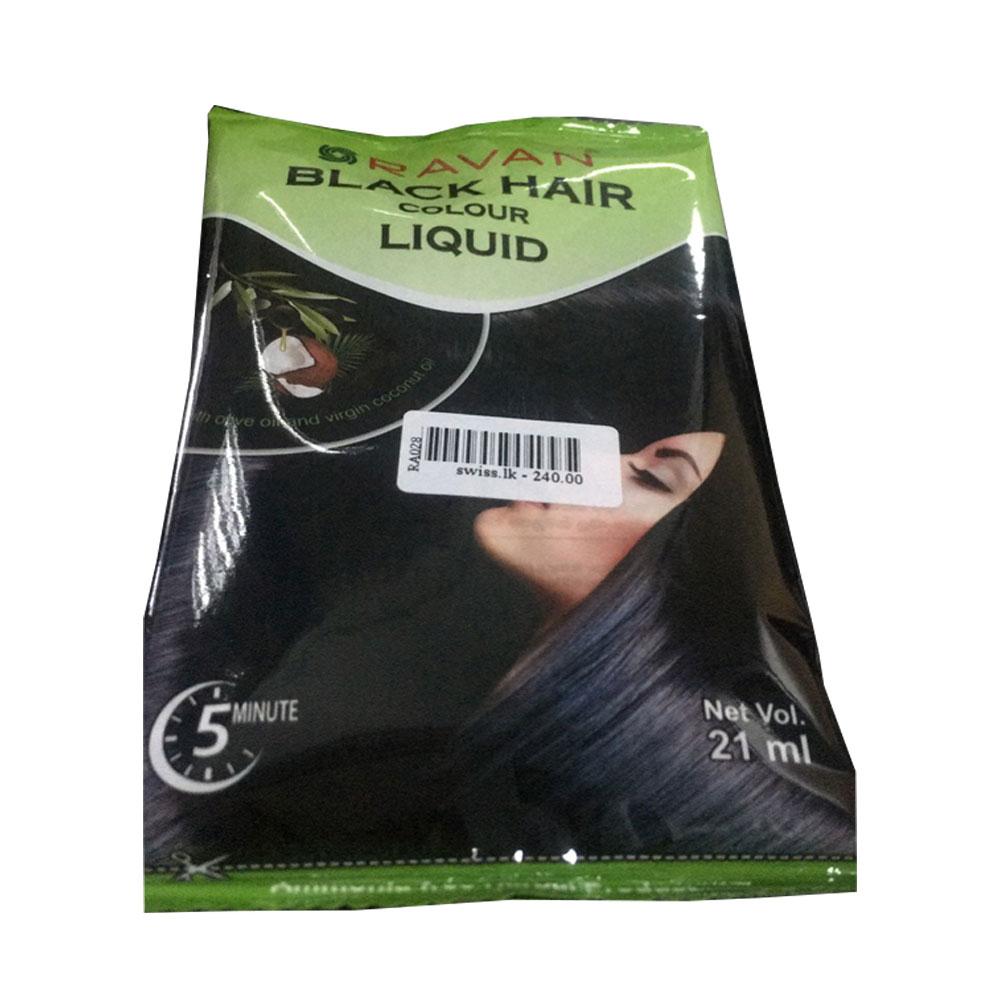 Ravan Black Hair Color Liquid