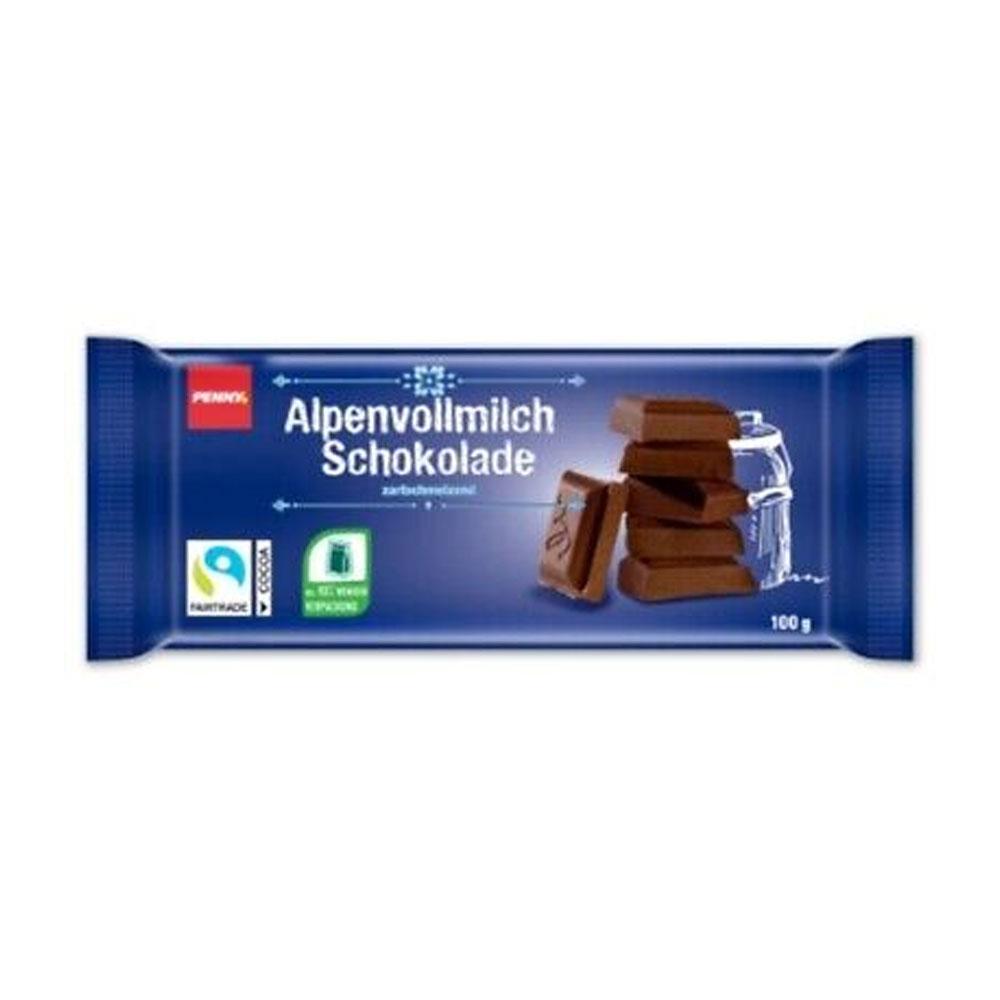 Penny Alpenvollmilch Schokolad