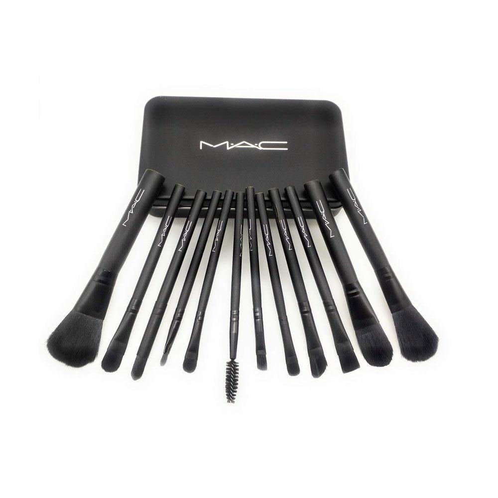 Mac Makeup Brush Set 12pcs