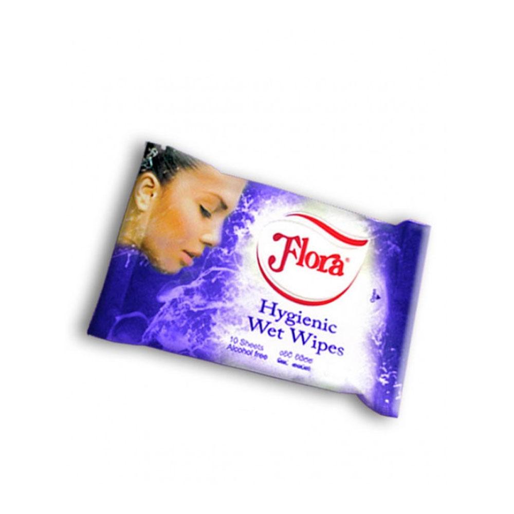 Floral Whitening Wet Wipes Chill Blue