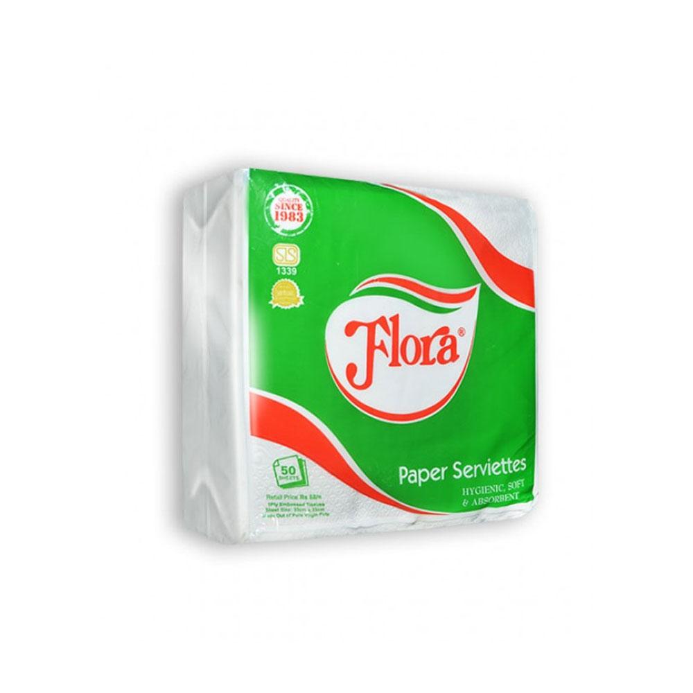 Flora Paper Serviettes